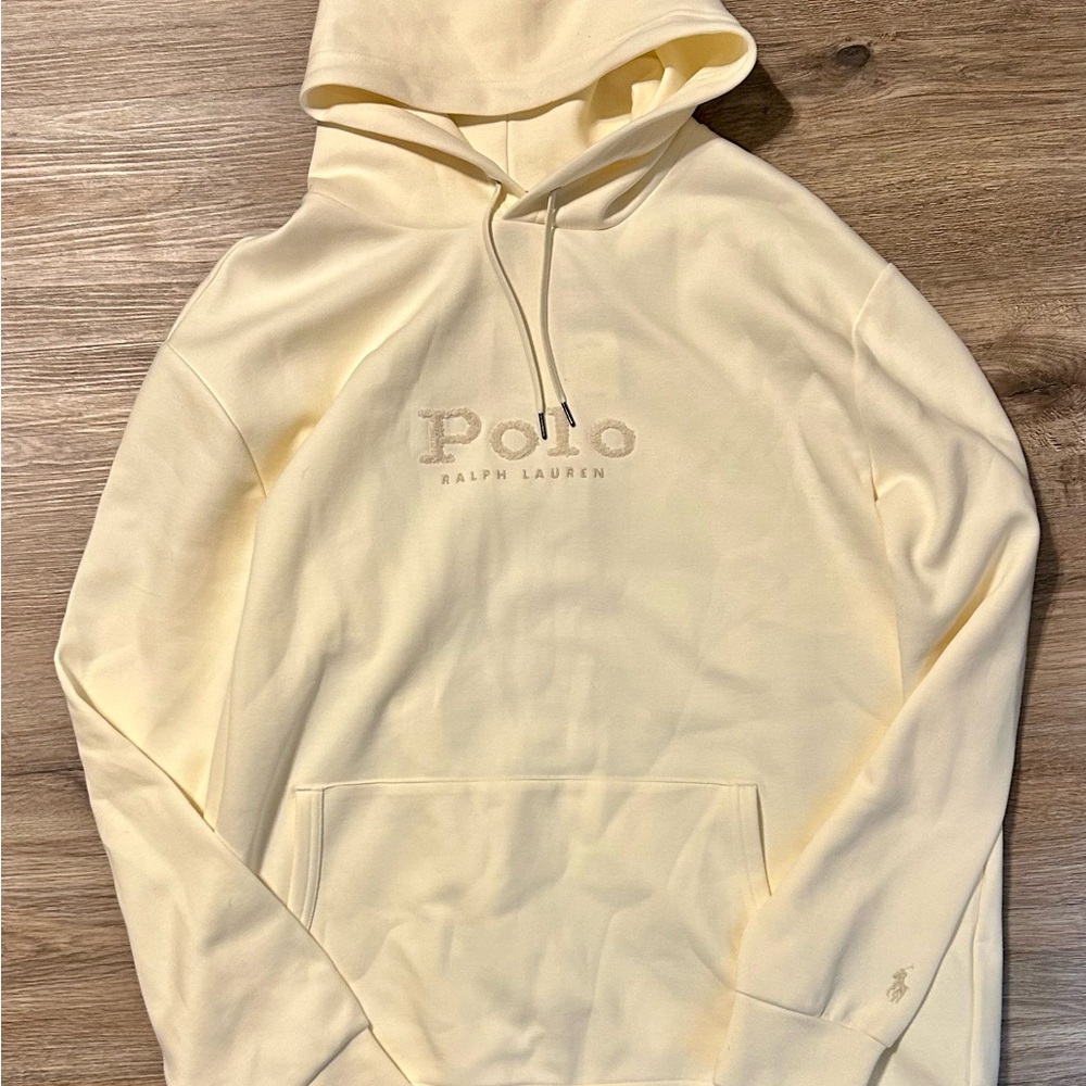 Polo Ralph Lauren Double Knit Big Pony Hooded Sweatshirt. Size XL.